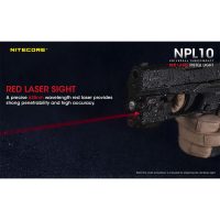 NITECORE NPL10 Led Φακός, Σετ με CR2 Μπαταρία - Image 2
