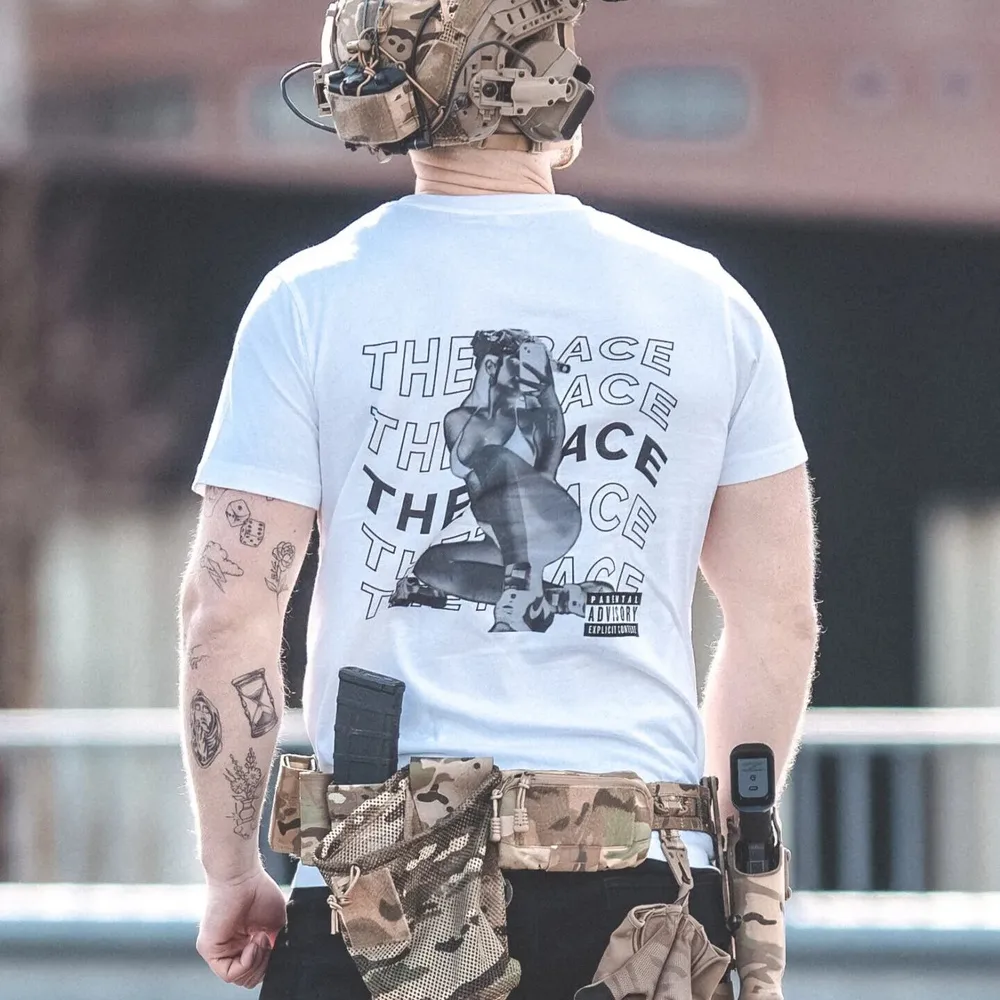 01_White-hot-white-scaled-1-e1753362097891 THE TRACE White Hot Signature Tee - Image 1